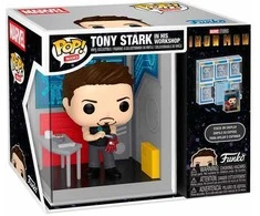 FUNKO POP! Vinilinė figūrėlė: Marvel - Tony Stark in His Workshop, 9 cm