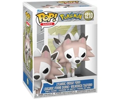 FUNKO POP! Vinilinė figūrėlė: Pokemonai - Lycanroc (Midday Form), ~9 cm