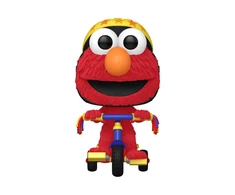 FUNKO POP! Vinilinė figūrėlė: Sesame Street - Elmo on Trike, 9 cm