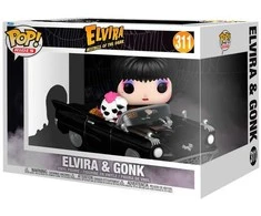 FUNKO POP! Vinilinė figūrėlė: Elvira Mistress of the Dark - Elvira &amp; Gonk, 10 cm