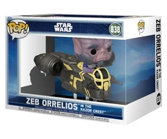 FUNKO POP! Vinilinė figūrėlė: Žvaigždžių karai - Zeb Orrelios In The Razor Crest, 9 cm