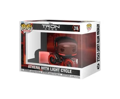 FUNKO POP! Vinilinė figūrėlė: Tron Ares - Athena with Light Cycle, 10 cm