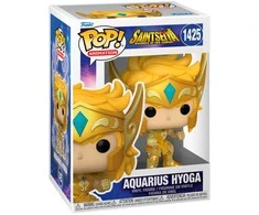 FUNKO POP! Vinilinė figūrėlė: Saint Seiya Knights of the Zodiac - Aquarius Hyoga, 9 cm
