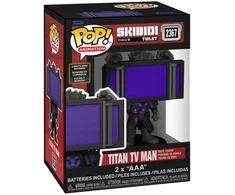 FUNKO POP! Raktų pakabutis: Skibidi Toilet - Titan TV Man, 9.5 cm
