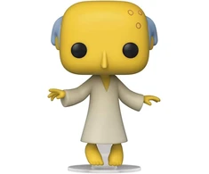 FUNKO POP! Vinilinė figūrėlė: Simpsonai - Montgomeris Degėla, 9.5 cm (figūrėlė šviečia tamsoje)