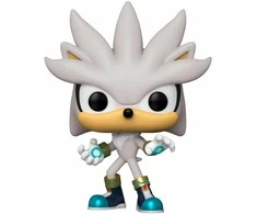 FUNKO POP! Vinilinė figūrėlė: Sonic The Hedgehog - Silver, 9 cm