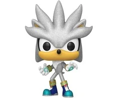 FUNKO POP! Vinilinė figūrėlė: Sonic The Hedgehog - Silver, 9.5 cm