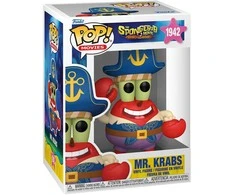 FUNKO POP! Vinilinė figūrėlė: Kempiniukas Plačiakelnis - ponas Krabas, 9 cm