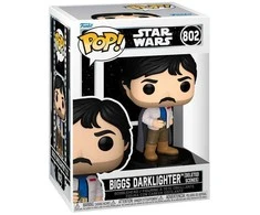 FUNKO POP! Vinilinė figūrėlė: Star Wars - Biggs Darklighter, 10 cm