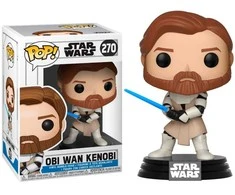 FUNKO POP! Vinilinė figūrėlė: Žvaigždžių karai – Obi Wan Kenobi, 9 cm