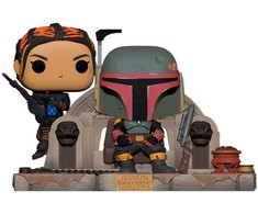 Funko POP! Žvaigždžių karai: Mandalorietis - Boba Fett ir Fennec ant sosto