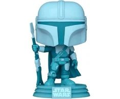 FUNKO POP! Vinilinė figūrėlė: Žvaigždžių karai – The Mandalorian, 9.5 cm (figūrėlė šviečia tamsoje)