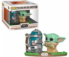 FUNKO POP! Vinilinė figūrėlė: Žvaigždžių karai – The Child with Egg Canister, 10 cm