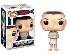 FUNKO POP! Vinilinė figūrėlė: Stranger Things - Eleven (Hospital Gown), 10 cm