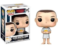FUNKO POP! Vinilinė figūrėlė: Stranger Things - Eleven (Hospital Gown), 10 cm