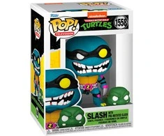 FUNKO POP! Vinilinė figūrėlė: Teenage Mutant Ninja Turtles - Slash with Pre-Mutated Slash, 9 cm