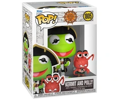 FUNKO POP! Vinilinė figūrėlė: Muppet Treasure Island - Kermit and Polly, ~6.1 cm ir 12.2 cm