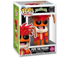 FUNKO POP! Vinilinė figūrėlė: The Muppets - Pepe the Prawn, 9 cm