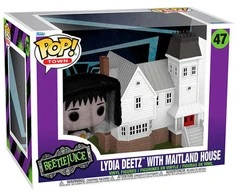 FUNKO POP! Vinilinė figūrėlė: Beetlejuice - Lydia Deetz with Maitland House, 9 cm