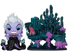 FUNKO POP! Vinilinė figūrėlė: Disney Villains - Ursula &amp; Ursulas Lair, 9.5 cm