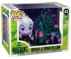 FUNKO POP! Vinilinė figūrėlė: Disney Villains - Ursula &amp; Ursulas Lair, 9.5 cm