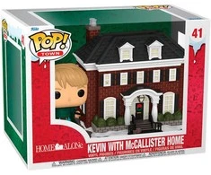 FUNKO POP! Vinilinė figūrėlė: Home Alone - Kevin with McCallister Home, 10 cm