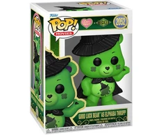 FUNKO POP! Vinilinė figūrėlė: Wicked x Care Bears - Good Luck Bear as Elphaba Thropp, ~9 cm