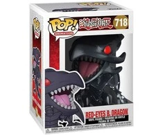 FUNKO POP! Vinilinė figūrėlė: Yu-Gi-Oh - Raudonaakis juodasis drakonas, 10 cm