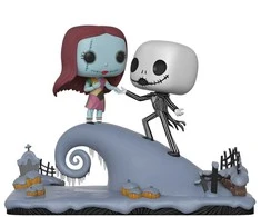 FUNKO POP! Vinilinė figūrėlė: Disney: Nightmare Before Christmas - Jack and Sally on the Hill, 10 cm