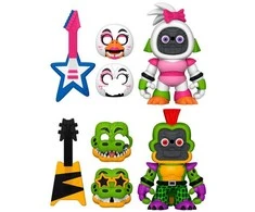 Funko POP pack 2 figures Five Nights at Freddys Montgomery Gator and Glamrock Chica