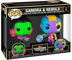 FUNKO POP! Vinilinė figūrėlė: Marvel: Guardians of the Galaxy - Gamora &amp; Nebula, 9 cm