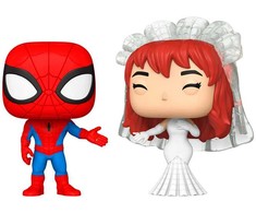 FUNKO POP! Vinilinių figūrėlių rinkinys: Marvel: Žmogus-voras ir MJ, ~8 cm (2 vnt.)