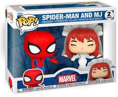 FUNKO POP! Vinilinių figūrėlių rinkinys: Marvel: Žmogus-voras ir MJ, ~8 cm (2 vnt.)
