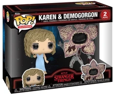 Funko POP pack 2 figures Stranger Things Karen &amp; Demogorgon