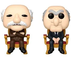FUNKO POP! Vinilinių figūrėlių rinkinys: The Muppets - Waldorf and Statler, ~9 cm (2 vnt.)