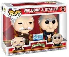 FUNKO POP! Vinilinių figūrėlių rinkinys: The Muppets - Waldorf and Statler, ~9 cm (2 vnt.)