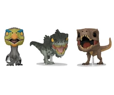 FUNKO POP! Vinilinių figūrėlių rinkinys: Jurassic World, ~8 cm (3 vnt.)
