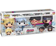 FUNKO POP! Vinilinių figūrėlių rinkinys: Boruto, ~8 cm (4 vnt.)