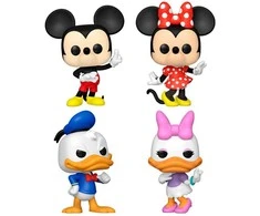 FUNKO POP! Vinilinių figūrėlių rinkinys: Disney, ~8 cm (4 vnt.)