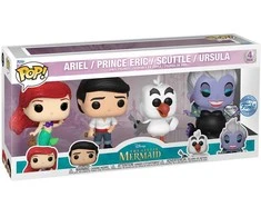FUNKO POP! Vinilinių figūrėlių rinkinys: Disney - Undinėlė, ~8 cm (4 vnt.)