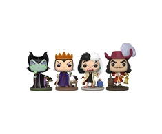 FUNKO POP! Vinilinių figūrėlių rinkinys: Disney - Villains, ~8 cm (4 vnt.)