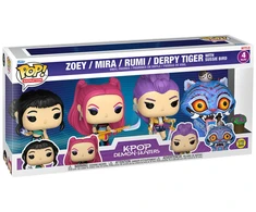 Funko POP pack 4 figures KPop Demon Hunters Huntr/X