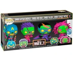 FUNKO POP! Vinilinių figūrėlių rinkinys: Marvel - What If...?, ~8 cm (4 vnt.)