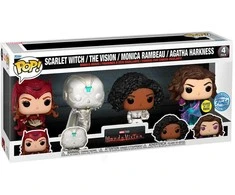 FUNKO POP! Vinilinių figūrėlių rinkinys: Marvel - WandaVision, ~8 cm (4 vnt.)