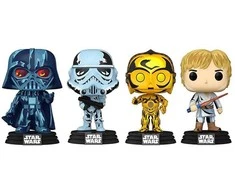 FUNKO POP! Vinilinių figūrėlių rinkinys: Star Wars, ~8 cm (4 vnt.)
