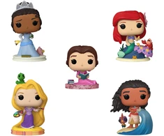 FUNKO POP! Vinilinių figūrėlių rinkinys: Disney: Princess, ~8 cm (5 vnt.)