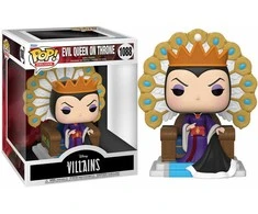 FUNKO POP! Vinilinė figūrėlė: Disney Villains - Piktoji karalienė soste, 9.5 cm