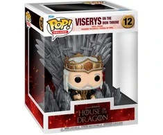FUNKO POP! Vinilinė figūrėlė: House of the Dragon - Viserys on the Iron Throne, 9 cm
