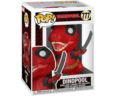 FUNKO POP! Vinilinė figūrėlė: Marvel: Deadpool - Dinopool, 9 cm