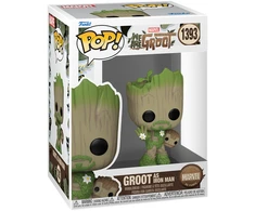 FUNKO POP! Vinilinė figūrėlė: Marvel - Groot as Iron Man, 9 cm